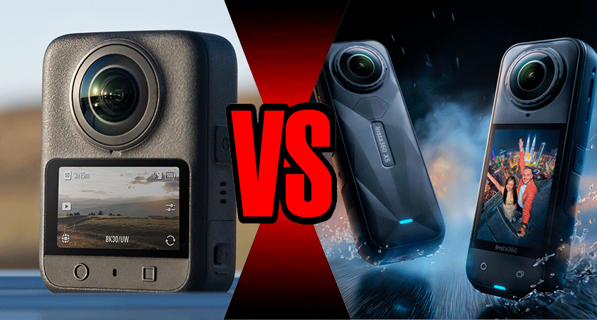 DJI Osmo 360 против Insta360 X5 - какая экшн-камера 360° круче?