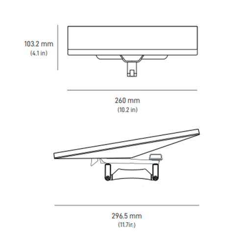 Крепление на крышу для Starlink Mini Roof Rack Mount фото 3