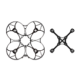 Комплект рамок BetaFPV Beta95X