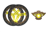 Наклейки Parrot Jumping Sumo коричневый