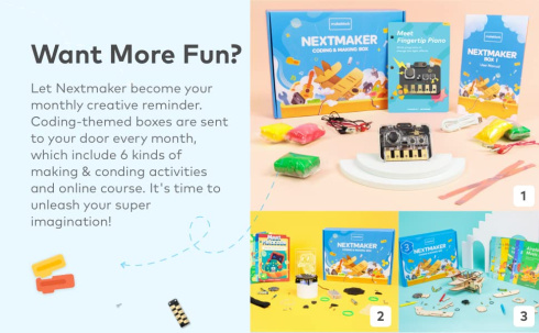 Набор Makeblock Nextmaker STEM Coding & Science (Box 2-12) | Monthly Subs фото 5
