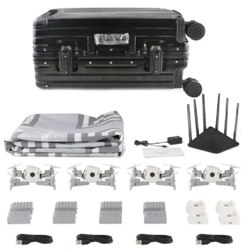 Набор дронов Litebee Wing FM-4 STEM Programmable Drone Formation фото 1