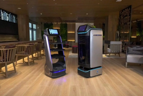 Робот-официант Keenon Robotics Dinerbot T9 Pro фото 4