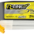 Аккумулятор Speedy Bee Tattu R-Line 750mAh 14.8V 95C 4S1P Lipo Battery Pack With XT30 Plug фото 1