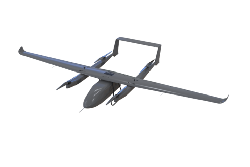 VTOL дрон SMD V800 фото 1