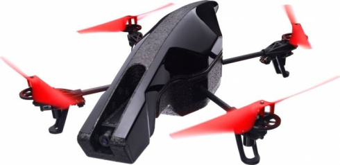 Квадрокоптер Parrot AR.Drone 2.0 Power Edition красный фото 4