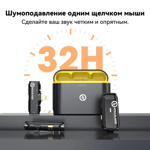 Беспроводной микрофон Hollyland LARK C1 Duo USB-C фото 14