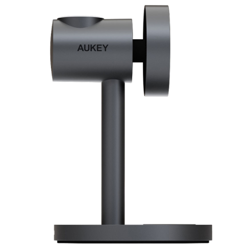 Беспроводное зарядное устройство 3в1 Aukey MagFusion LC-MC311 USB Type-C серый фото 4