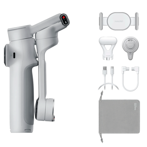 Стабилизатор Insta360 Flow 2 Pro Creator Bundle/ Stone Gray фото 2