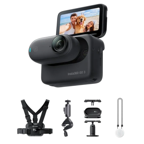 Экшн-камера Insta360 GO 3 Black Bike Kit фото 1