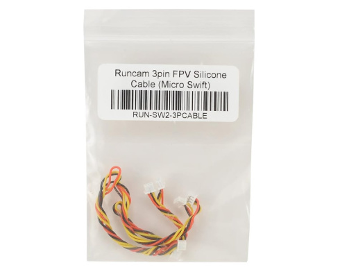 Комплект кабелей RunCam 3pin FPV silicone cable фото 2