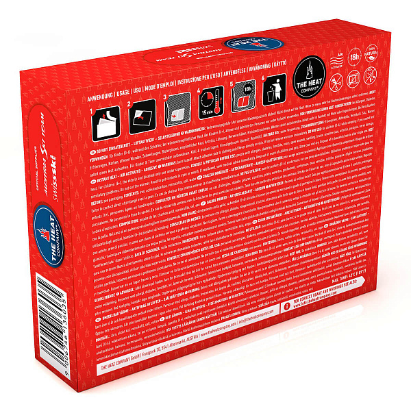 Грелка для спины The Heat Company Backwarmer (XL 3 pcs)