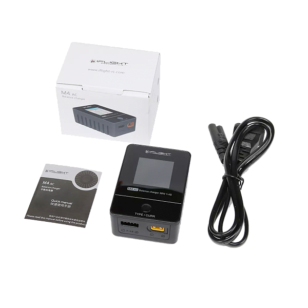 Зарядное устройство iFlight M4 AC 30W 1-4S / XT30-EU