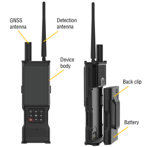 Ручной детектор БПЛА Falconer Oculus X фото 10
