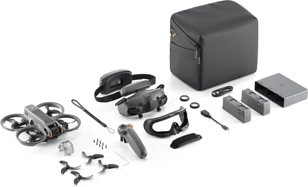 Квадрокоптер DJI Avata 2 Fly More Combo (Three Batteries)