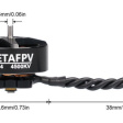 Бесщеточный двигатель BetaFPV 1404-4500KV фото 3