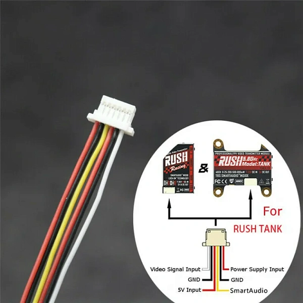 Кабель Rush FPV Video Transmitter 6 cm