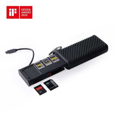 Кейс-картридер PGYTECH CreateMate CFexpress Type A/SD (классический черный) фото 4