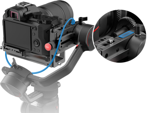 Стабилизатор Gudsen MOZA AirCross 2 Professional Kit черный фото 17