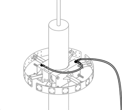 Комплект креплений антенн DJI Aeroscope G-16 фото 2