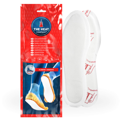 Стельки самонагревающиеся The Heat Company Insole Footwarmers Adhesive фото 1