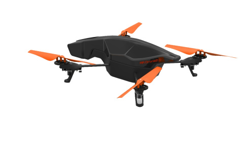 Квадрокоптер Parrot AR.Drone 2.0 Power Edition оранжевый фото 2