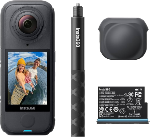 Экшн-камера Insta360 X4 Air Starter Bundle (Graphite Black) фото 1