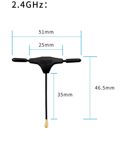 Антенна GEPRC 2.4GHz T Mini фото 2
