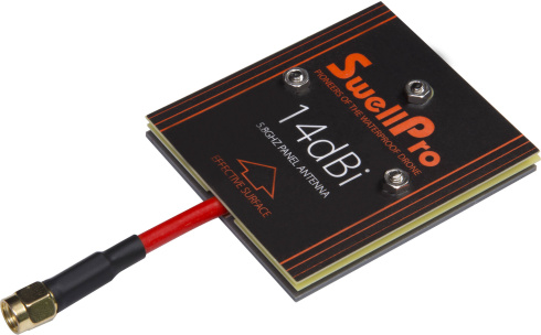 Плоская антенна SwellPro 5.8ГГц 14dBi для пульта ДУ SplashDrone 3+ фото 3