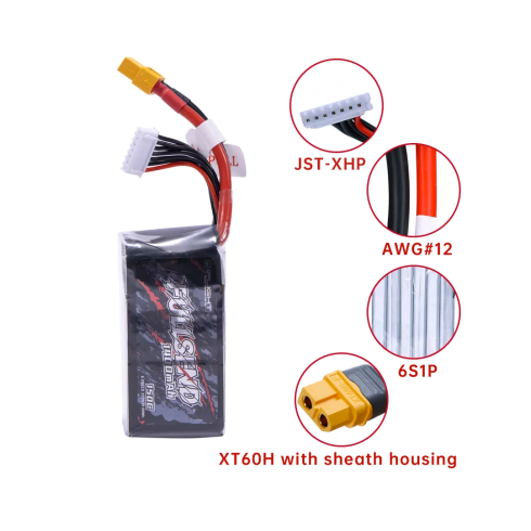 Аккумулятор iFlight Fullsend 6S 1400mAh 150C фото 2