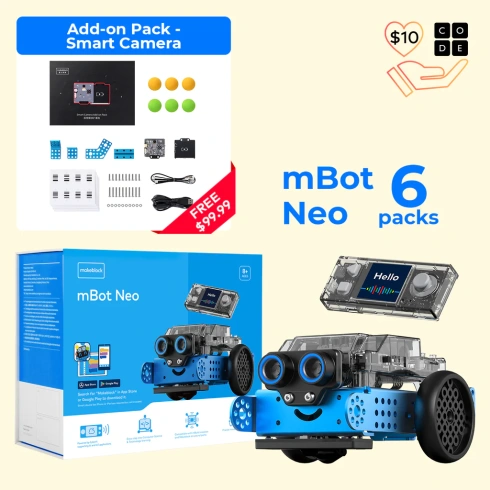 хРобот-конструктор Makeblock mBot Neo For School фото 12