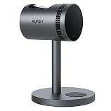 Магнитная зарядная станция 3 в 1 с охлаждением Aukey MagFusion LC-MC311A 15Вт Qi2 USB-C серый