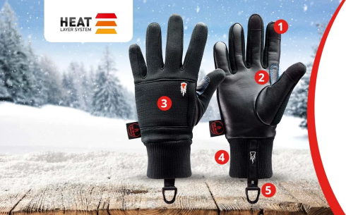 Перчатки The Heat Company Durable Liner Pro 10 фото 7