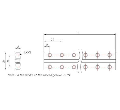 Балки Makeblock 0824 средние фото 6