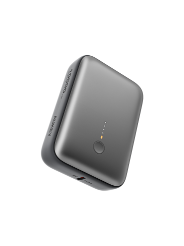 Внешний аккумулятор Aukey Spark Mini 30Вт 10000 мАч Grey PB-Y55 фото 2