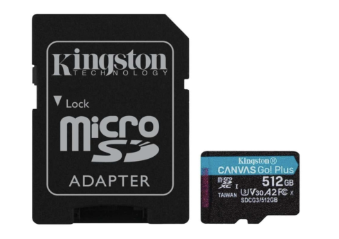 Карта памяти Kingston Canvas Go! Plus microSD 512GB фото 2