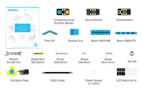 Набор конструкторов Makeblock mBot Ranger For School (12+3 Perception Gizmos) фото 5