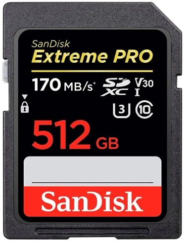 Карта памяти SanDisk Extreme Pro SDXC 512 GB фото 1