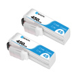 LiPo-аккумулятор BetaFPV 450mAh 4S 75C 2шт фото 1