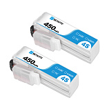 LiPo-аккумулятор BetaFPV 450mAh 4S 75C 2шт