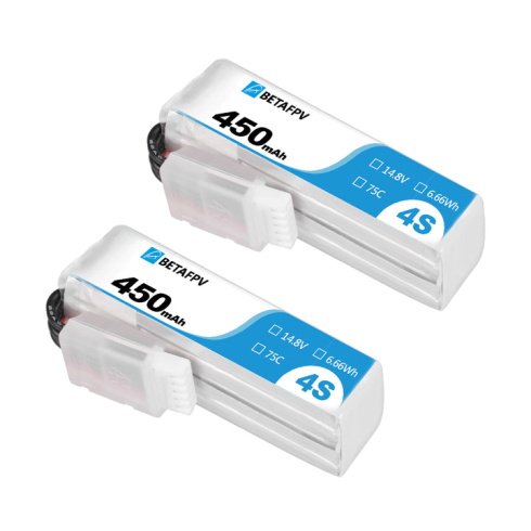 LiPo-аккумулятор BetaFPV 450mAh 4S 75C 2шт фото 1