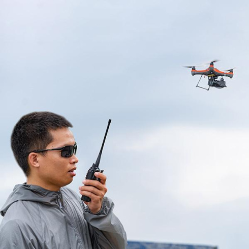 Беспроводной мегафон с камерой SwellPro HHQ для дрона SplashDrone 3+ фото 11