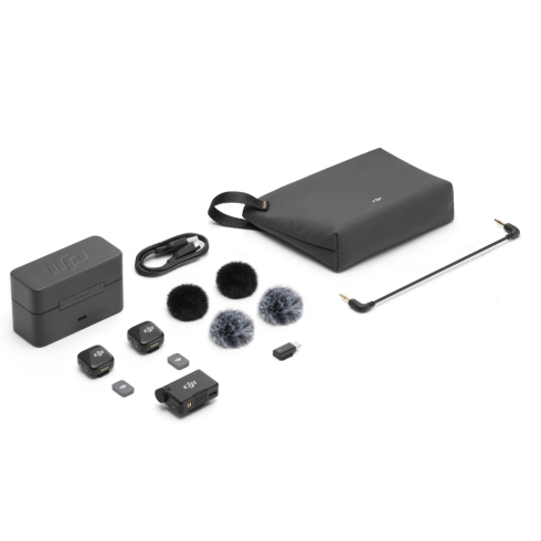 Микрофон DJI Mic Mini (2 TX + 1 RX + зарядный футляр) фото 6