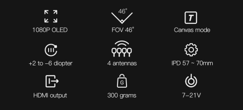 Цифровые очки Walksnail Avatar HD Goggles фото 15