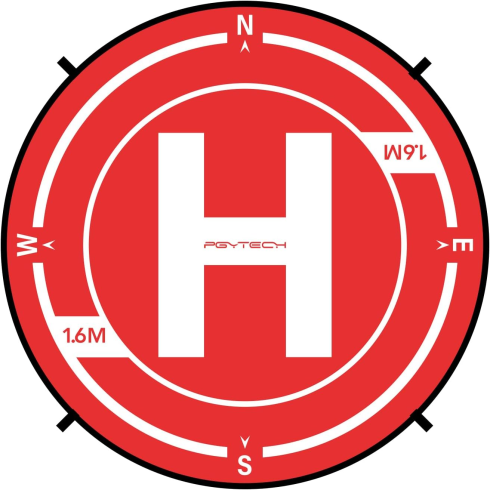 Посадочный коврик PGYTECH 160cm Landing Pad For Drones (Weighted) фото 1