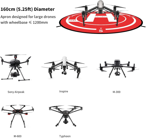 Посадочный коврик PGYTECH 160cm Landing Pad For Drones (Weighted) фото 2