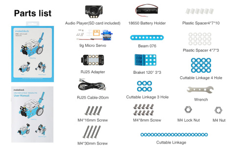 Комплект Makeblock Talkative Pet Robot 3-in-1 | mBot фото 2