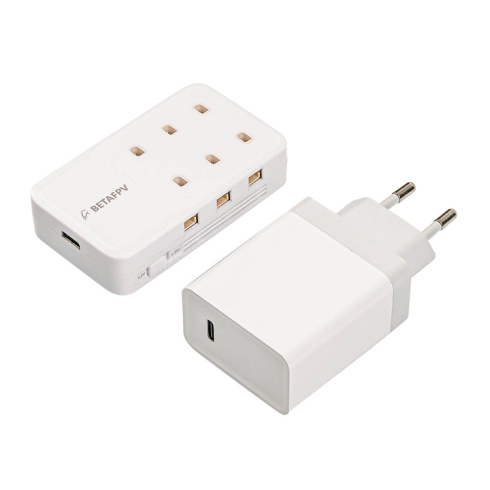 6-портовое зарядное устройство BetaFPV 1S + адаптер EU фото 1