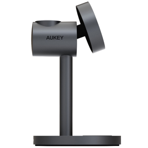 Беспроводное зарядное устройство 3в1 Aukey MagFusion LC-MC311 USB Type-C серый фото 6