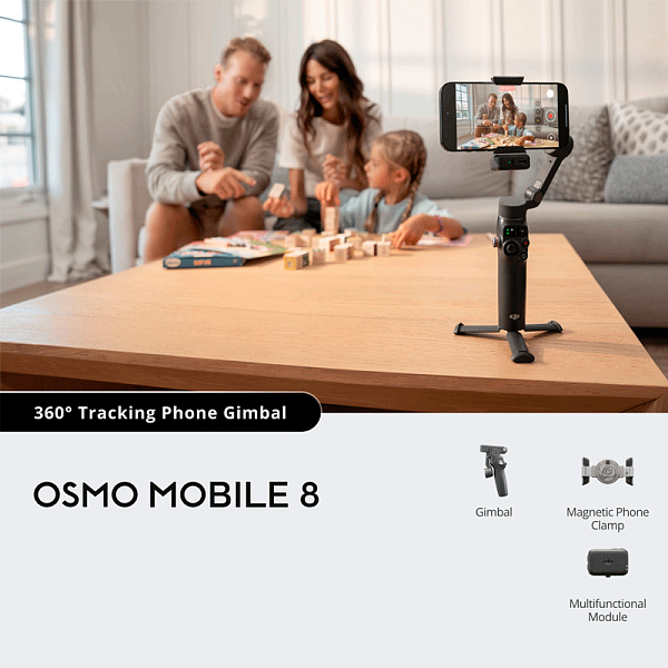 Стабилизатор для смартфона DJI Osmo Mobile 8